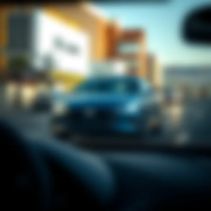 Driving Experience on the Las Vegas Strip Driving the Hyundai Sonata Hybrid through the Las Vegas Strip