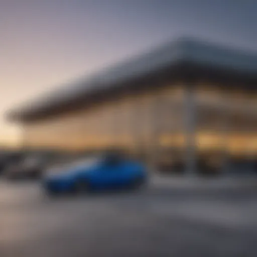 Exterior view of a used car dealership in Burgaw, NC