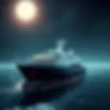 Key Dimensions of a Ship Illustration depicting the various dimensions of a ship