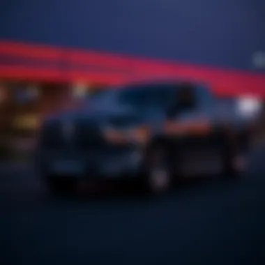 Performance Highlights of the 2015 Ram 1500 Mega Cab Performance metrics display of the 2015 Ram 1500 Mega Cab