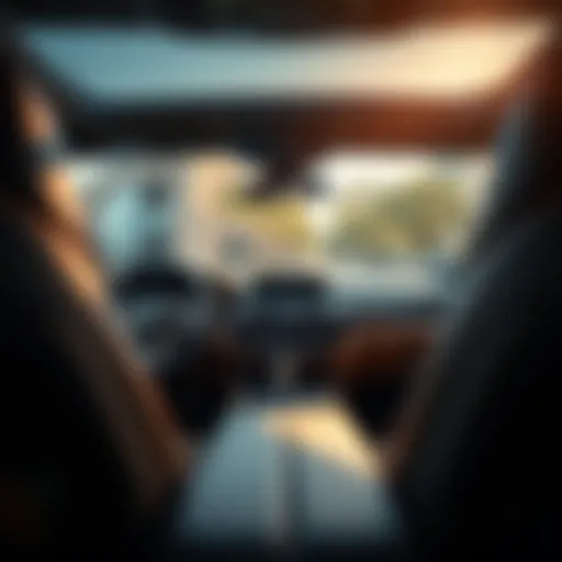 Luxurious interior of the BMW 7 Series showcasing advanced technology and premium materials