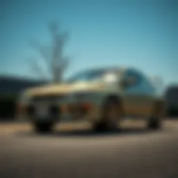 Subaru WRX classic model showcasing its iconic design