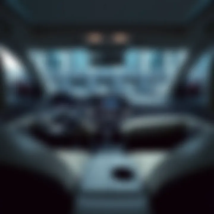 Modern Interior of the 2018 Nissan Murano SL Luxurious interior showcasing modern technology of the Murano SL