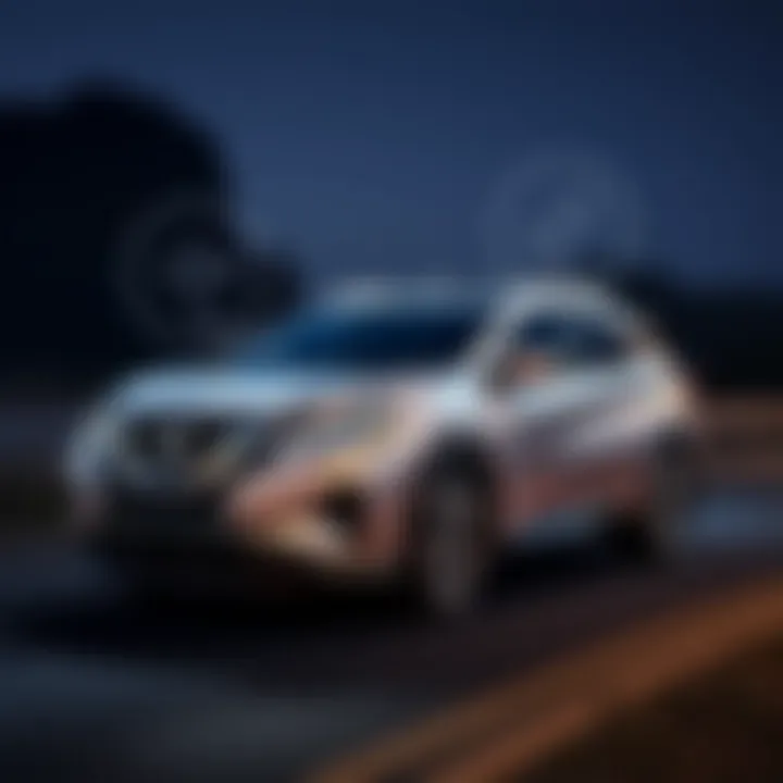 Advanced Safety Features of the Murano SL Showcasing safety features of the 2018 Nissan Murano SL SUV