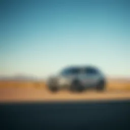 Sleek exterior design of the Audi Q4