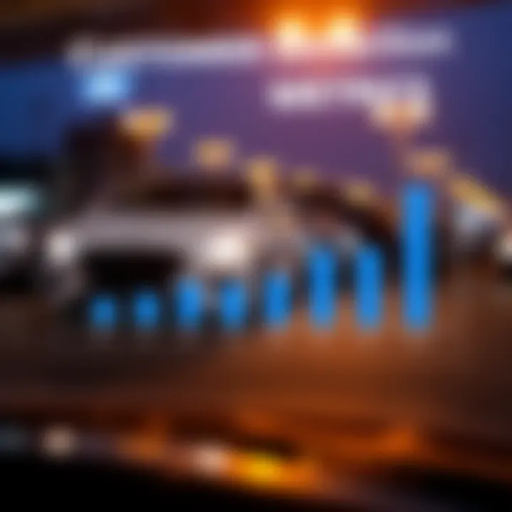 Customer Satisfaction Metrics Graph showcasing customer satisfaction related to vehicle warranties