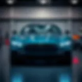 Exquisite craftsmanship in luxury automobiles