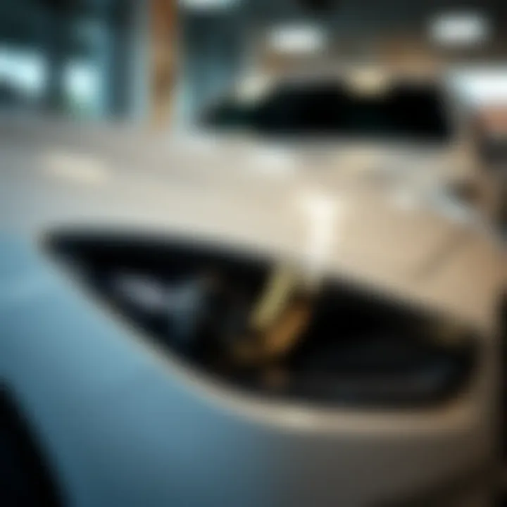 Restored Vehicle Appearance Post-Repair A pristine car exterior after scratch removal.