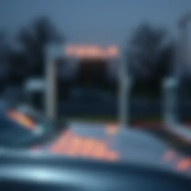 Electric vehicle charging station