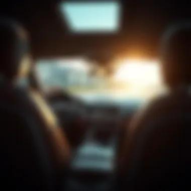 Advanced Technology in 2013 SUVs Interior view of a 2013 SUV highlighting advanced technology