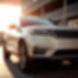 A sleek 2013 SUV model showcasing modern design features