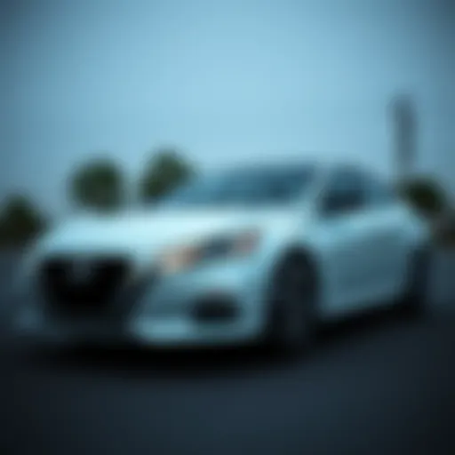 Sleek design of the Nissan Altima