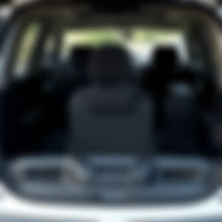Interior Condition of 2010 Toyota RAV4 Interior of a 2010 Toyota RAV4 displaying seating and condition
