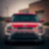 Distinctive Design of the 2013 Kia Soul Exterior view of the 2013 Kia Soul showcasing its distinct design