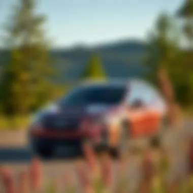 Crosstrek in a Scenic Outdoor Setting 2019 Subaru Crosstrek 2.0 i Limited parked in a scenic outdoor location