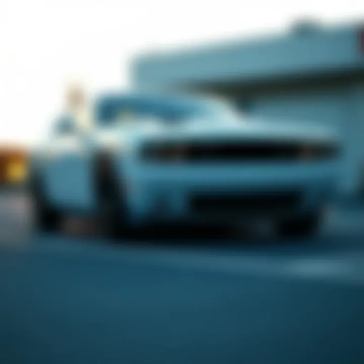 Dodge vehicle showcasing its sleek design