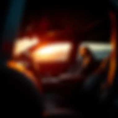 Luxurious Interior Features of Grand Cherokee L Limited 4x4 Interior of the Grand Cherokee L Limited 4x4 highlighting luxury features