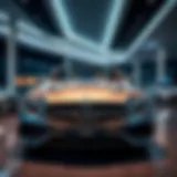 Luxurious Mercedes-Benz showroom in El Paso