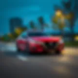Nissan Altima SR AWD in dynamic motion