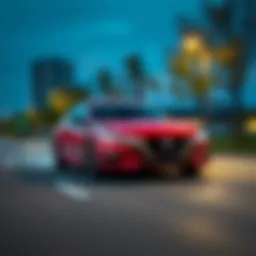 Nissan Altima SR AWD in dynamic motion