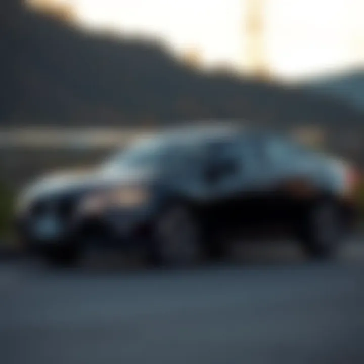 Nissan Altima SR AWD Design Elegance Nissan Altima SR AWD parked against a scenic backdrop