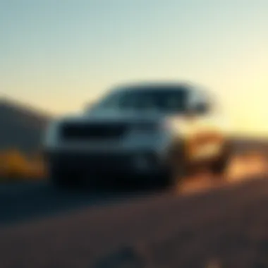 Modern Range Rover featuring advanced technology and design