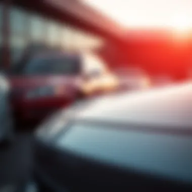 Infographic on factors influencing used car purchases