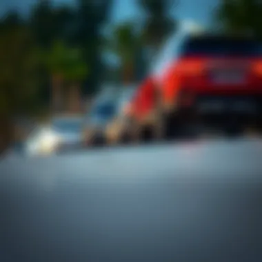 SUV Height Comparison Comparison of various SUVs showcasing their height