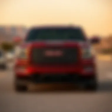 Exterior view of the 2016 GMC Sierra Double Cab showcasing its robust design