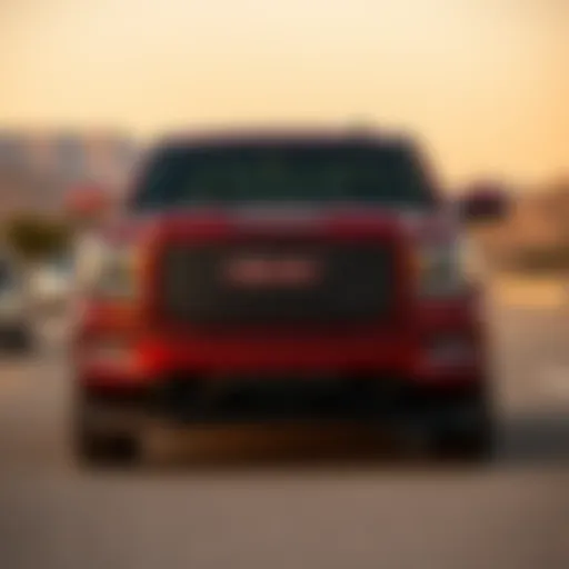 Exterior view of the 2016 GMC Sierra Double Cab showcasing its robust design