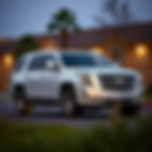 Sleek exterior design of the 2018 Cadillac Escalade EXT