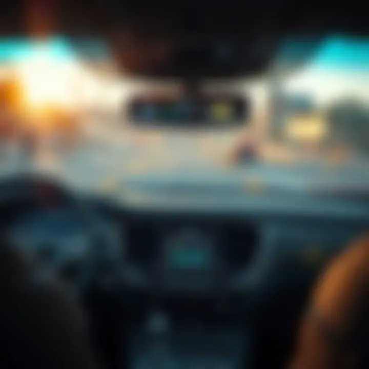 Interior dashboard of the 2018 Chevy Impala highlighting technology features