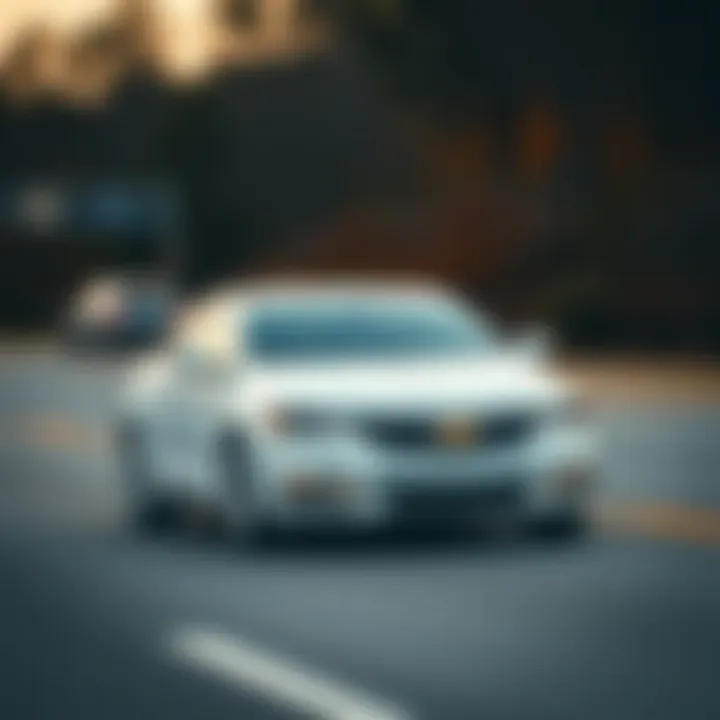 2018 Chevy Impala in action on the road demonstrating performance