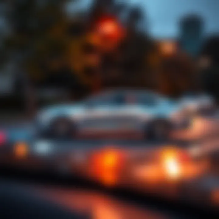 Safety ratings display for the 2018 Chevy Impala