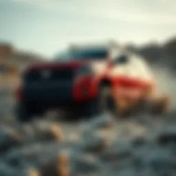 2020 Toyota Tundra conquering rocky terrain