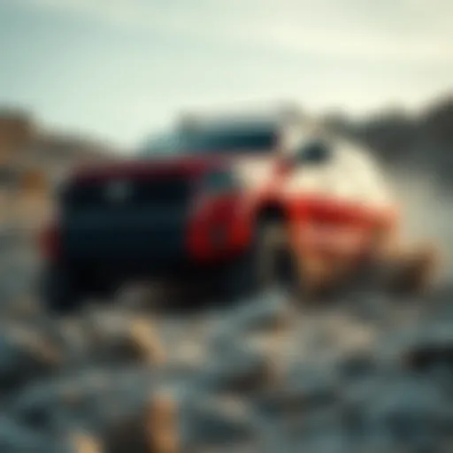 2020 Toyota Tundra conquering rocky terrain