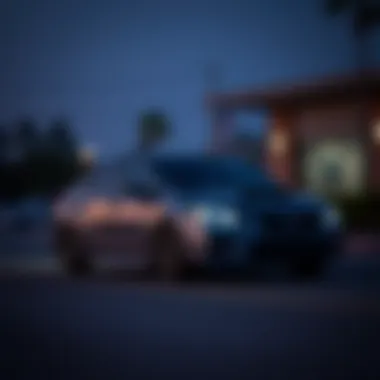 Sleek exterior design of the Subaru Impreza Premium Sedan