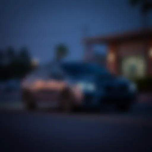 Sleek exterior design of the Subaru Impreza Premium Sedan