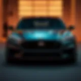 The Bold Design of the 22 Ford Lightning Front view of the 22 Ford Lightning showcasing its bold design and lighting