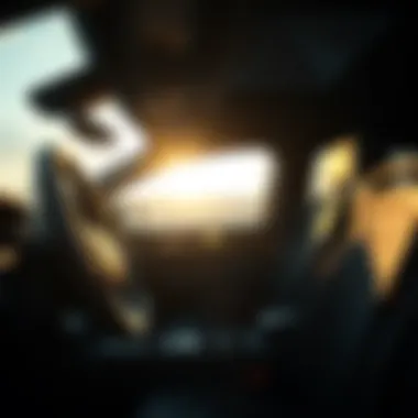 Interior shot highlighting the advanced technology and comfort features