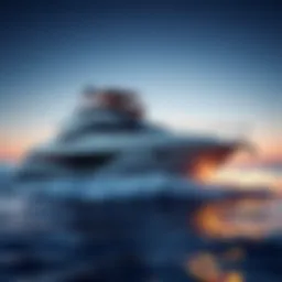 Sleek profile of the 470 Sundancer showcasing its elegant lines