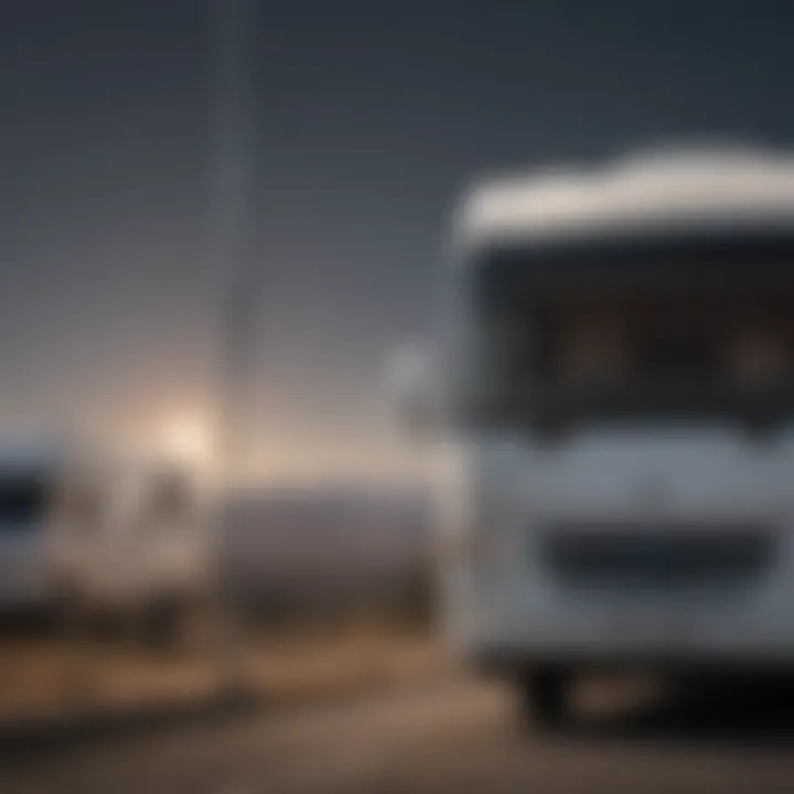 Comparison of different types of RV antennas