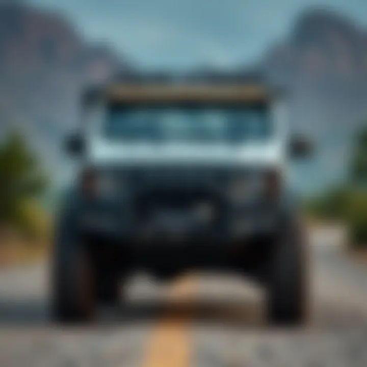 Off-Road Excellence A rugged utility vehicle showcasing off-road capabilities