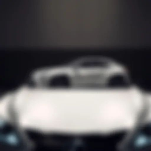 Sleek Design of the Lexus UX 250h Caviar Elegant exterior of the Lexus UX 250h Caviar showcasing its sleek lines and premium finish