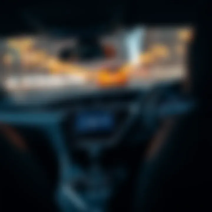 Advanced Technology in the Toyota Camry V6 SE Modern dashboard displaying advanced technology features in the Toyota Camry V6 SE