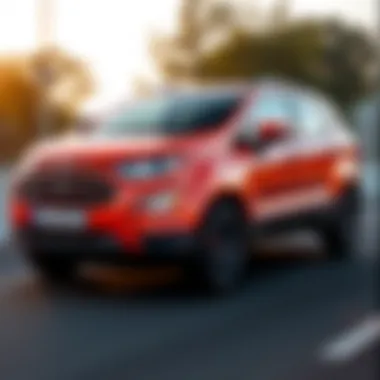 Performance features of the Ford EcoSport SES in action