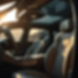 Luxurious interior of the Genesis GV80 3.5T Prestige AWD showcasing premium materials