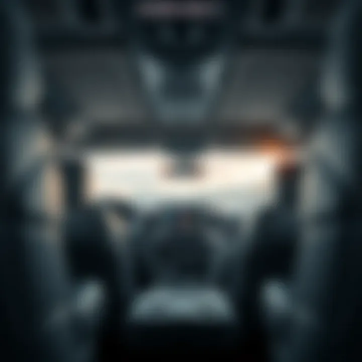 Luxury Interior of a GMC Interior view of a GMC vehicle highlighting comfort and technology