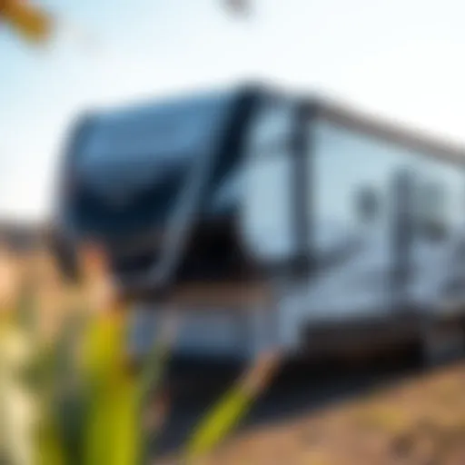 Sleek Exterior Design of Grand Design Imagine XLS 22RBE Exterior view showcasing the sleek design of the Grand Design Imagine XLS 22RBE