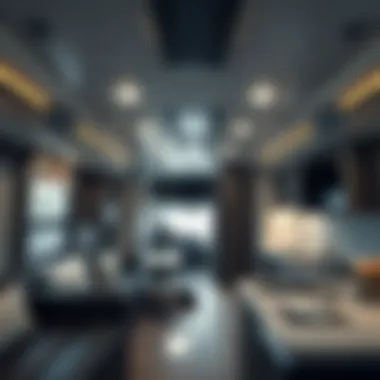 Spacious Interior Layout of Grand Design Imagine XLS 22RBE Interior layout highlighting the spacious living area of the Grand Design Imagine XLS 22RBE